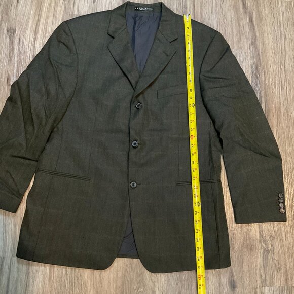 HUGO BOSS Blazer Sports Coat Suit Jacket Size 42S Cashmere & Wool USA Made - Picture 10 of 12